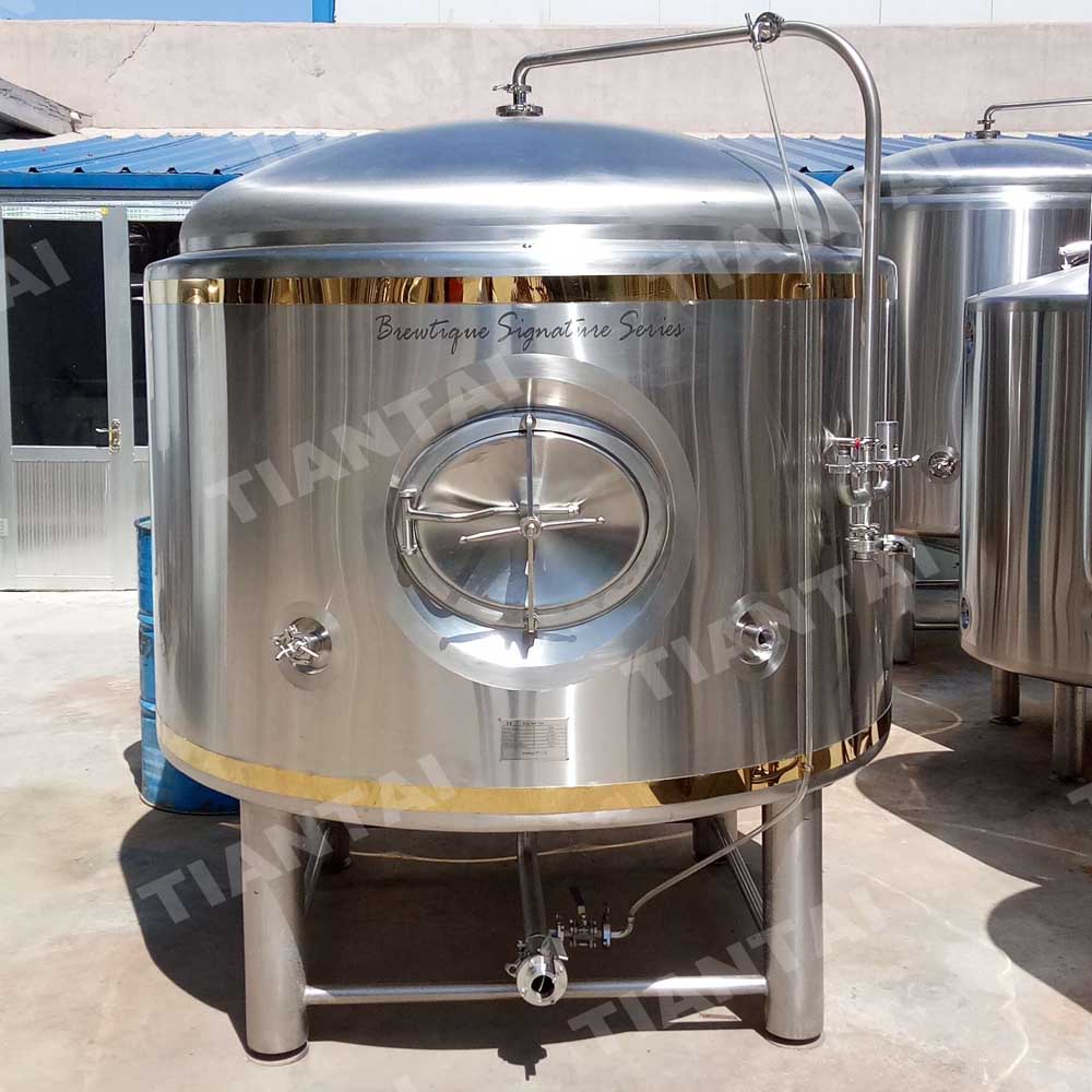 <b>The process to transfer the beer to brite tank</b>